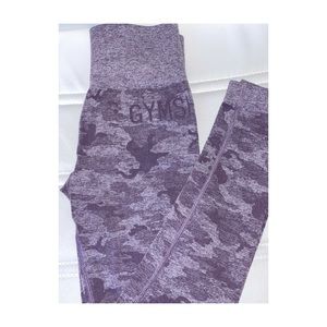 Gymshark camo leggings